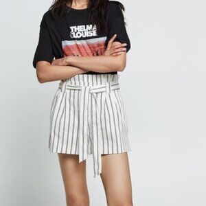 Zara Striped TRF Shorts Size XS